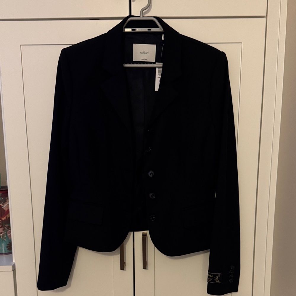 Wilfred Elegant Black Suit Jacket